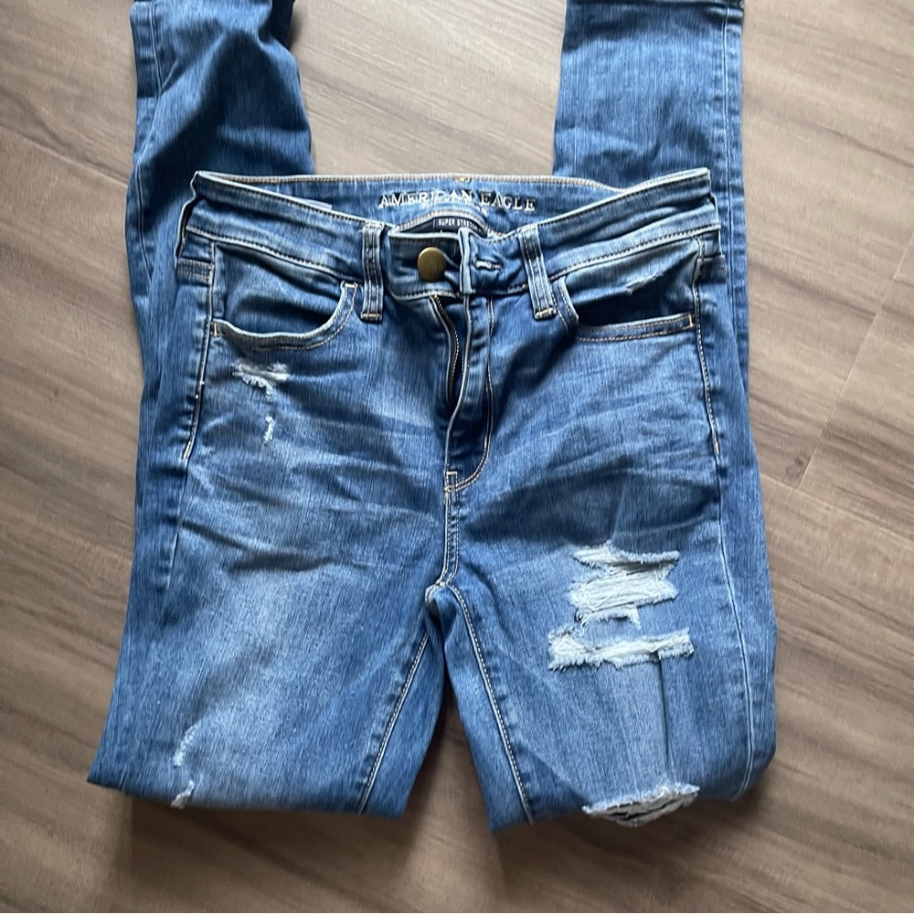 American eagle Straight regular super stretch jeans